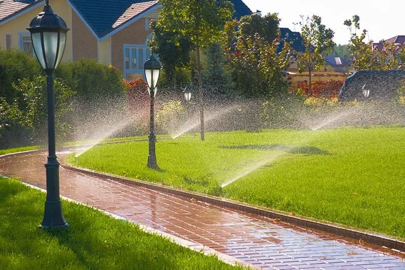 alt="Home water system powered by a borehole and pump installation"